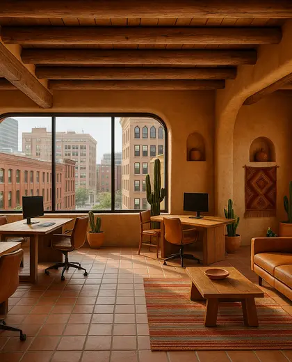 southwestern store — open office (urban)