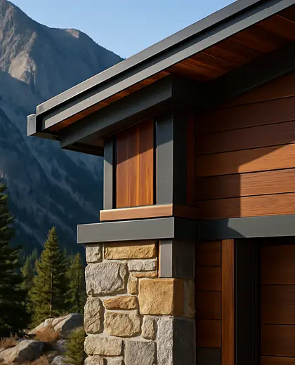 eclectic house — edging (mountain)