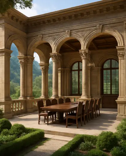 renaissance yard — meeting room (mountain)