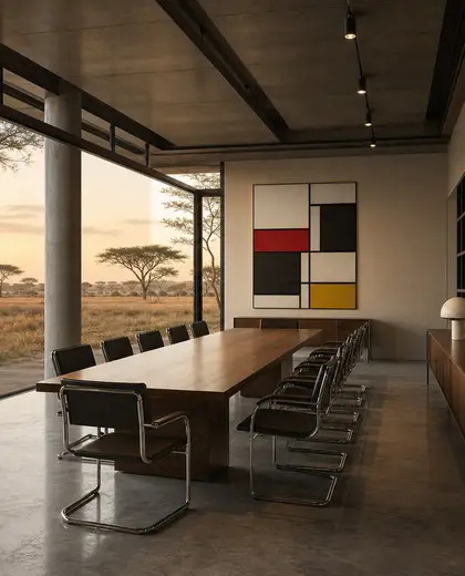 bauhaus salon — conference hall (savanna)