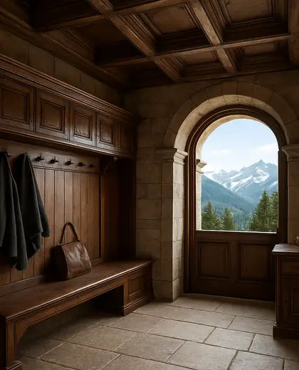 renaissance office space — mud room (alpine)