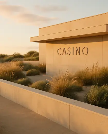 minimalist casino — edging (coastal)