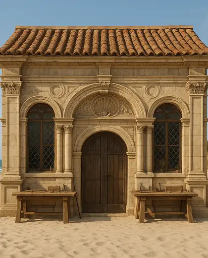 renaissance facade — workshop (beach)