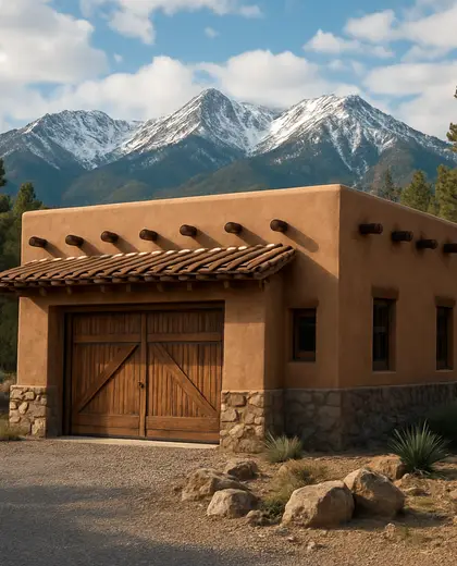 southwestern building — workshop (alpine)