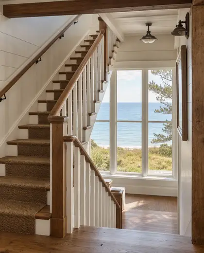 farmhouse house — staircase (ocean)