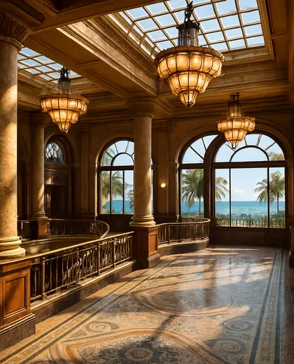 vintage casino — atrium (coastal)