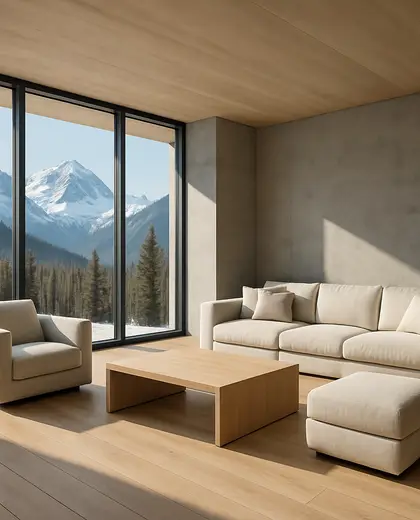 minimalist store — family room (mountain)