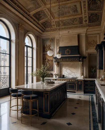 renaissance apartment — kitchen (space)