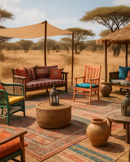 eclectic yard — reception (savanna)