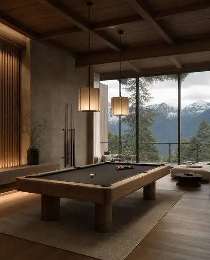 japandi store — game room (mountain)