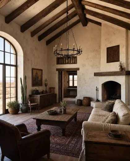 vintage farmhouse — main hall (desert)