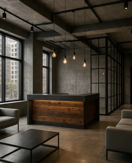 industrial condo — reception (urban)