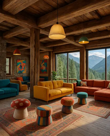eclectic public space — youth room (alpine)