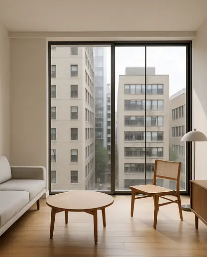 minimalist house — room (urban)