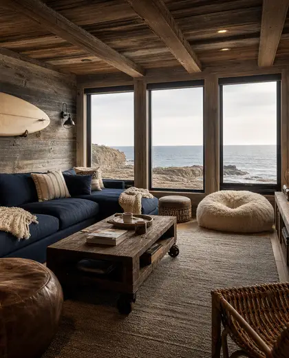 rustic home — youth room (ocean)