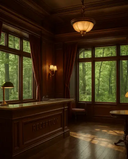 vintage theater — reception (forest)