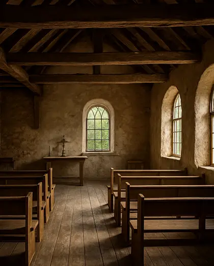 rustic church — room (rural)