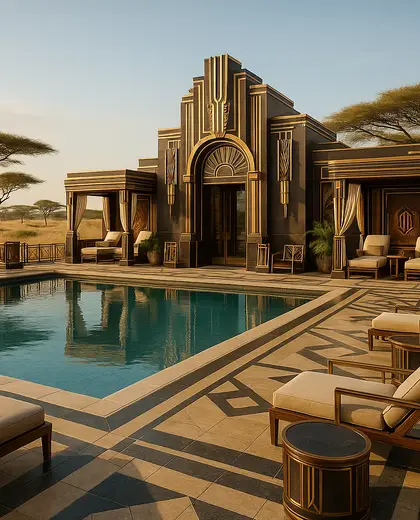 art deco casino — pool (savanna)