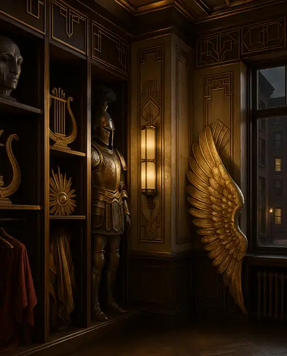 art deco theater — storage room (urban)