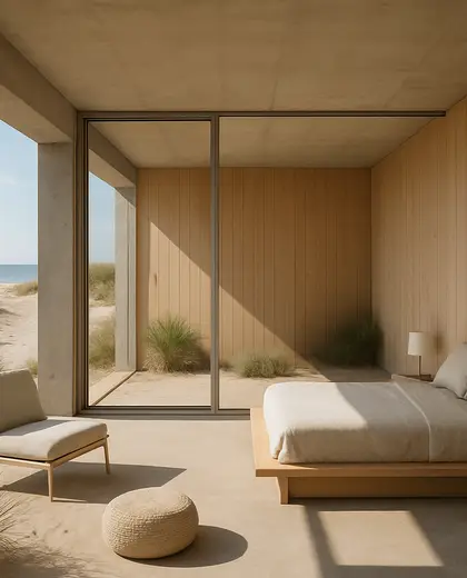 minimalist yard — youth room (beach)