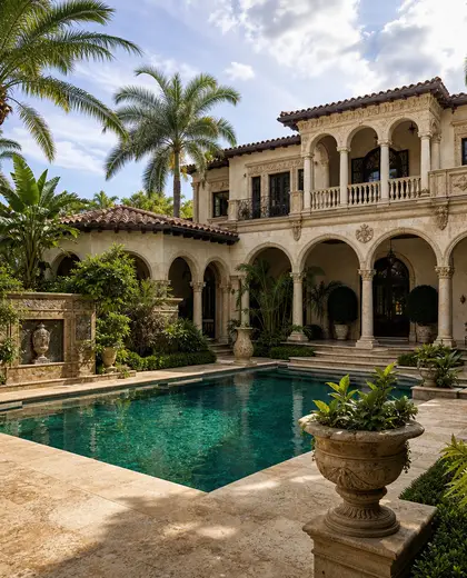 renaissance building — backyard (tropical)