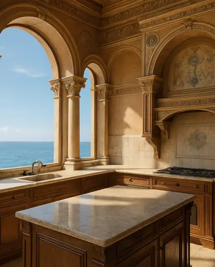 renaissance building — kitchen (coastal)