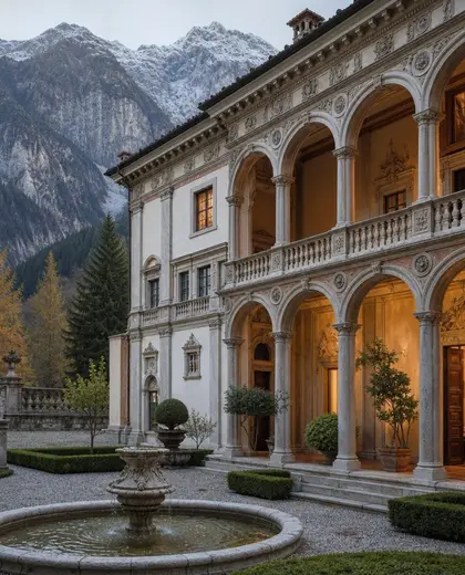 renaissance yard — main hall (alpine)