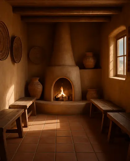 southwestern church — mud room (desert)