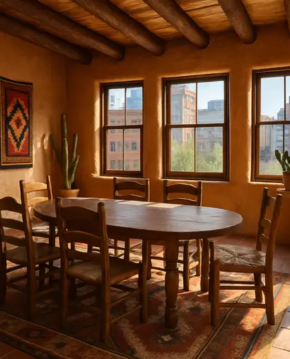 southwestern apartment — meeting room (urban)