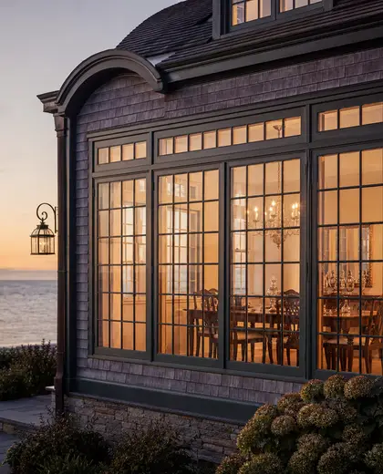 vintage facade — formal dining room (ocean)