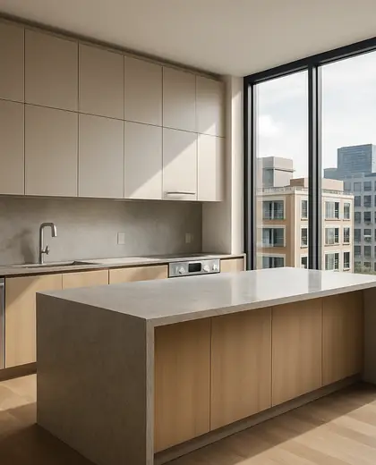modern building — kitchen (urban)