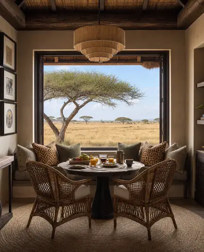 eclectic theater — breakfast nook (savanna)