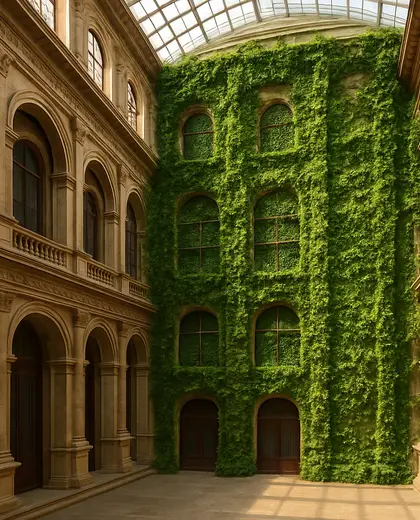 renaissance vertical garden — atrium (urban)