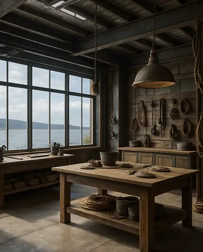 industrial hotel — workshop (coastal)