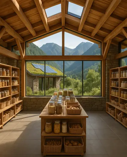 sustainable store — pantry (mountain)