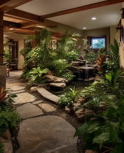 craftsman indoor garden — basement (tropical)