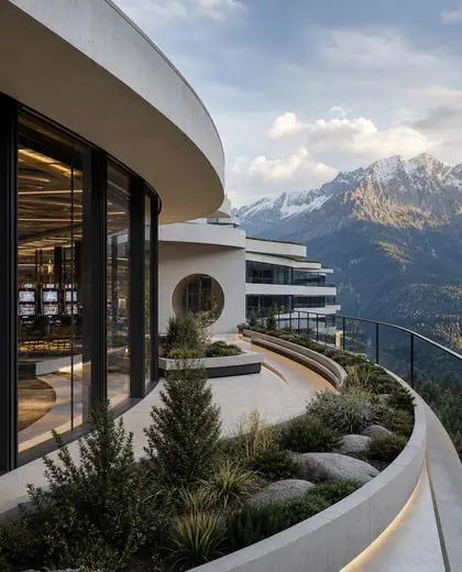 bauhaus casino — balcony garden (mountain)