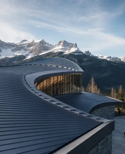 modern theater — roof (alpine)