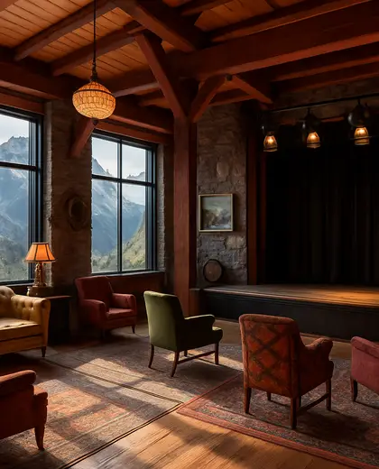 eclectic theater — training room (mountain)