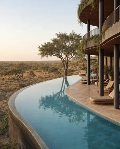 sustainable apartment — pool (savanna)