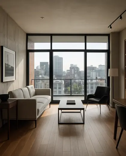 contemporary house — room (urban)