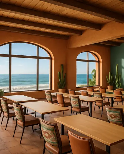 southwestern hotel — training room (ocean)