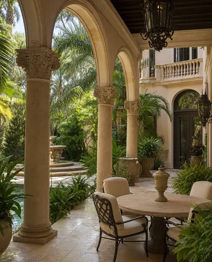 renaissance apartment — patio (tropical)