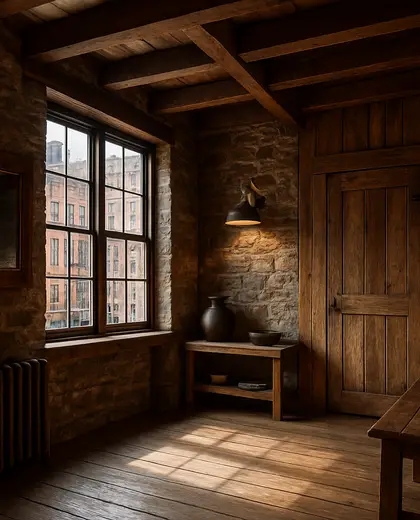 rustic house — room (urban)