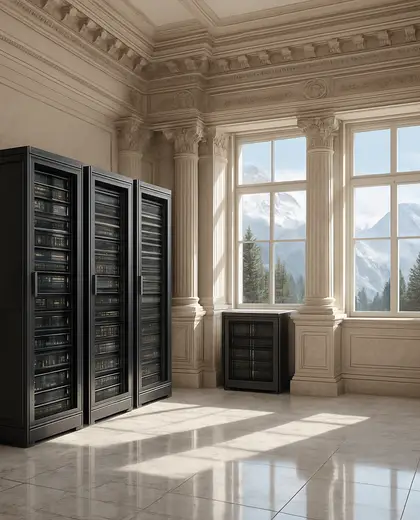 neoclassical store — server room (alpine)