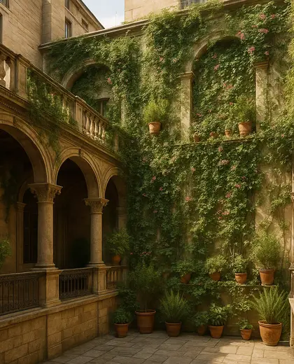 renaissance vertical garden — patio (urban)