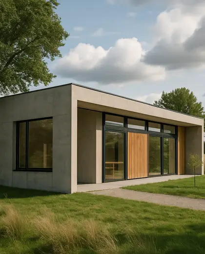 modern building — youth room (rural)