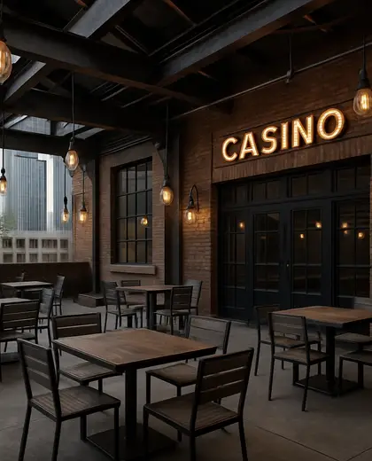 industrial casino — patio (urban)