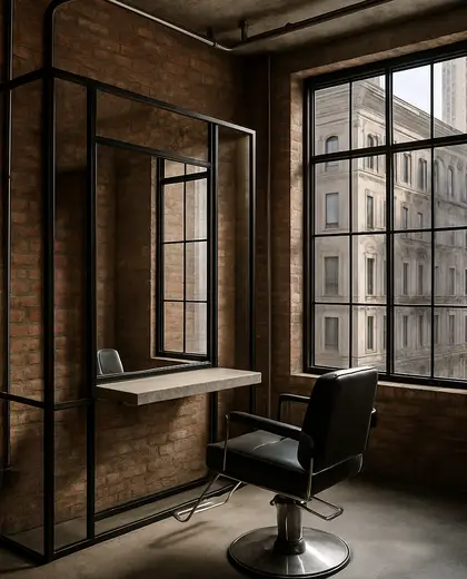 industrial salon — edging (urban)