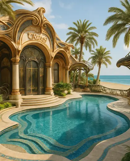 art nouveau casino — pool (beach)